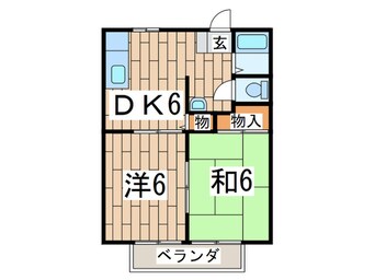 間取図 泉ハイツＡ