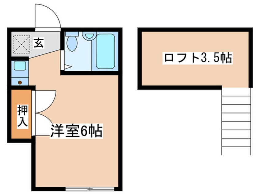 間取図 メリーコーポ