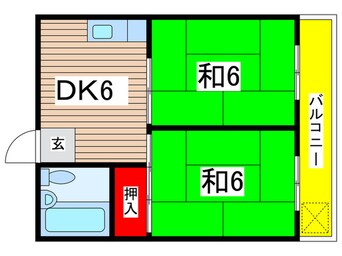 間取図 第一小田ビル