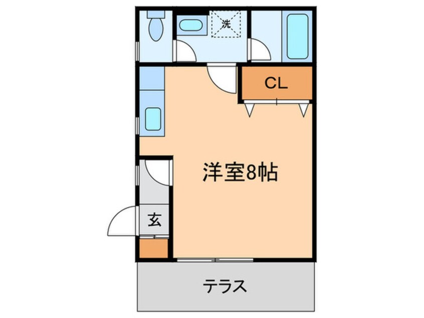 間取図 岩田方