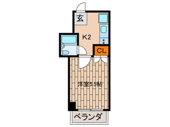 間取図 ラ・グランジュ－ル下北