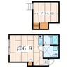 レジェンド壱番館 1Rの間取り