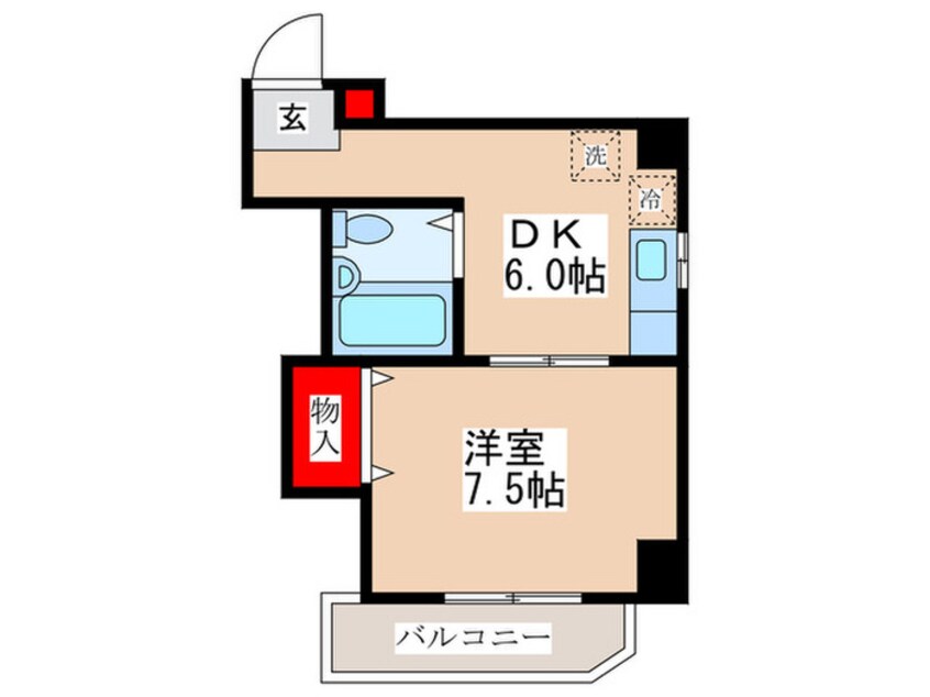 間取図 下田ﾋﾞﾙ