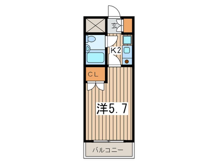 間取り図 ジョイフル南林間第２