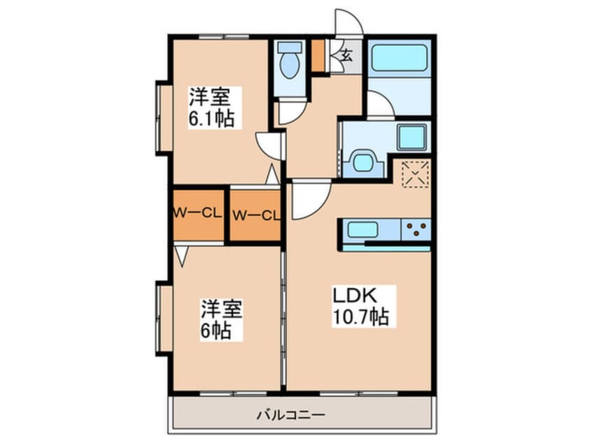 間取図 ルミエール鷺沼