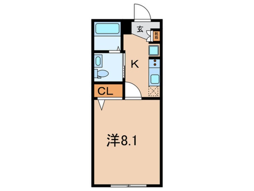 間取図 タスキsmart神楽坂