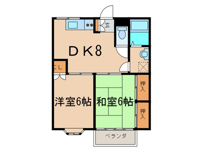 間取り図 ルピナス宮前平