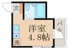 ラウレア 1Rの間取り