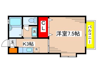 間取図 コト－ヴェ－ル