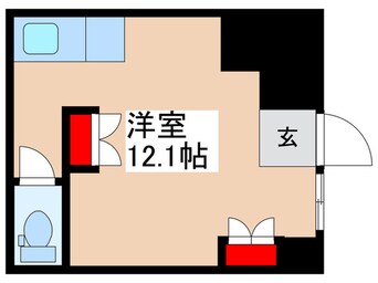 間取図 ダイアパレス津田沼（７１７）