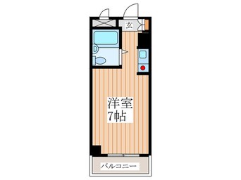 間取図 Ｋスト－ク