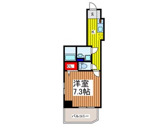 間取図 スパシエカステロ新都心