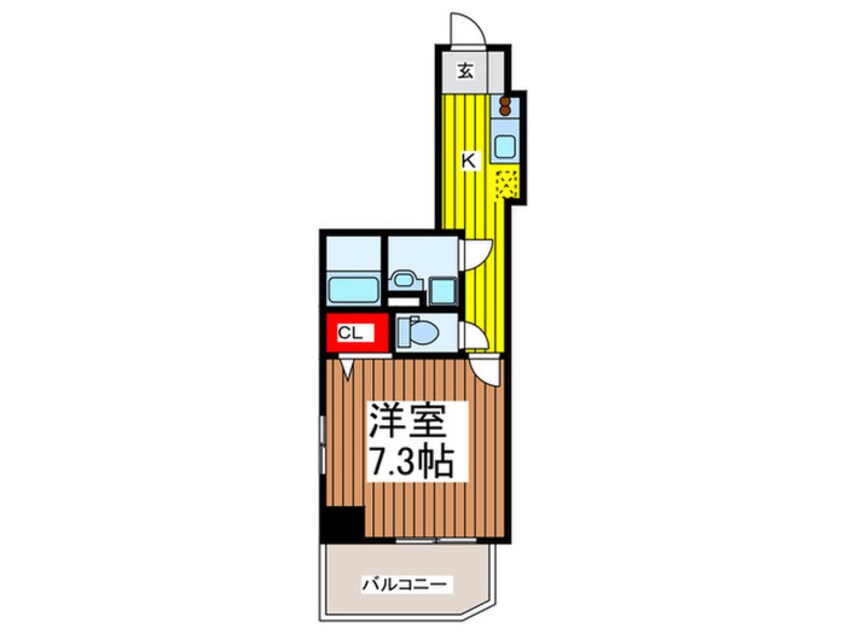 間取図 スパシエカステロ新都心