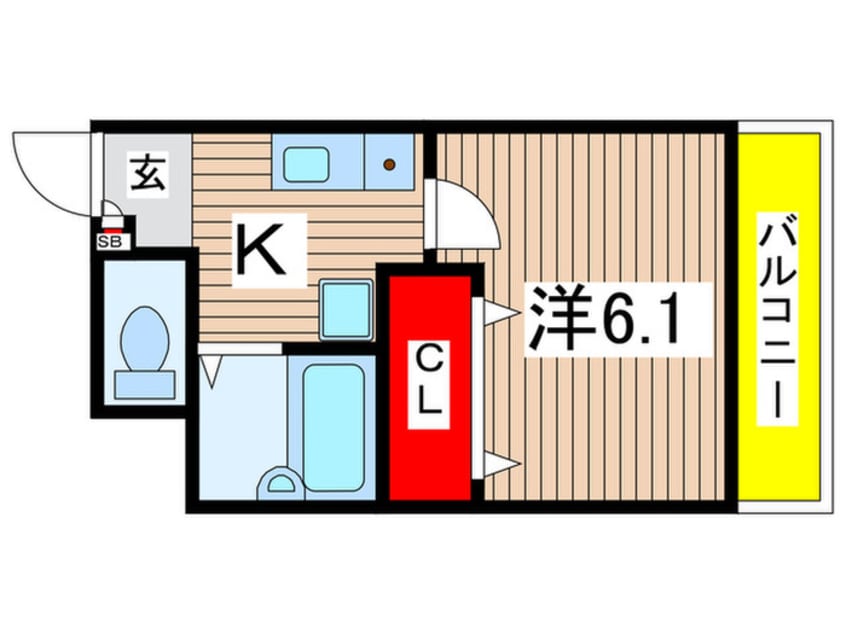 間取図 アムール鈴木