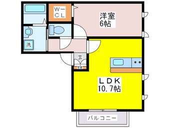 間取図 アメジスト西蒲田