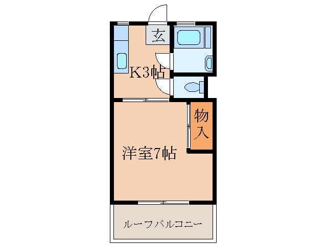 間取り図 ミカボハイツ