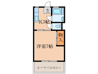 間取図 ミカボハイツ