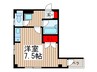 エヌコーポ 1Rの間取り
