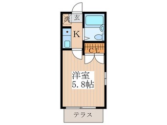 間取図 ヴィラノール国分寺