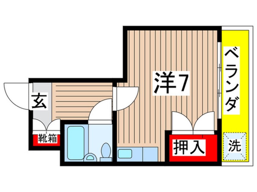 間取図 JLBグランエクリュ住吉