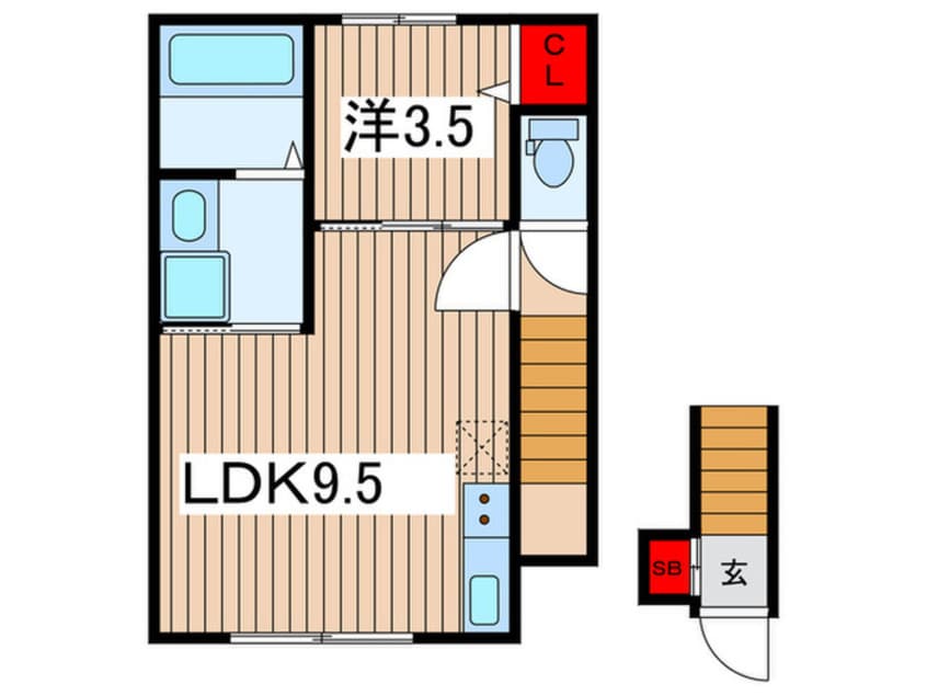 間取図 ジェムストンズ東大成