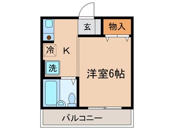 間取図 ウエストコート南大泉