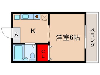 間取図 ウエストコート南大泉