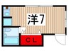 メゾンモンテリマ－ル 1Rの間取り