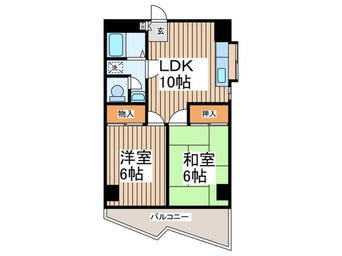 間取図 グロ－リ－高山
