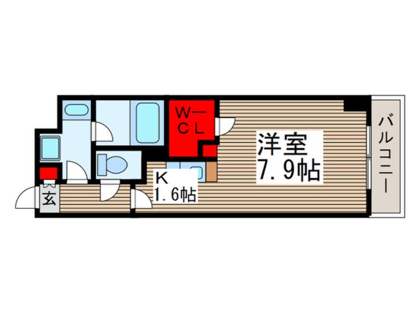 間取図 ＧＡＲＤＥＮ ＳＱＵＡＲＥ