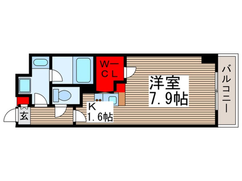 間取図 ＧＡＲＤＥＮ ＳＱＵＡＲＥ