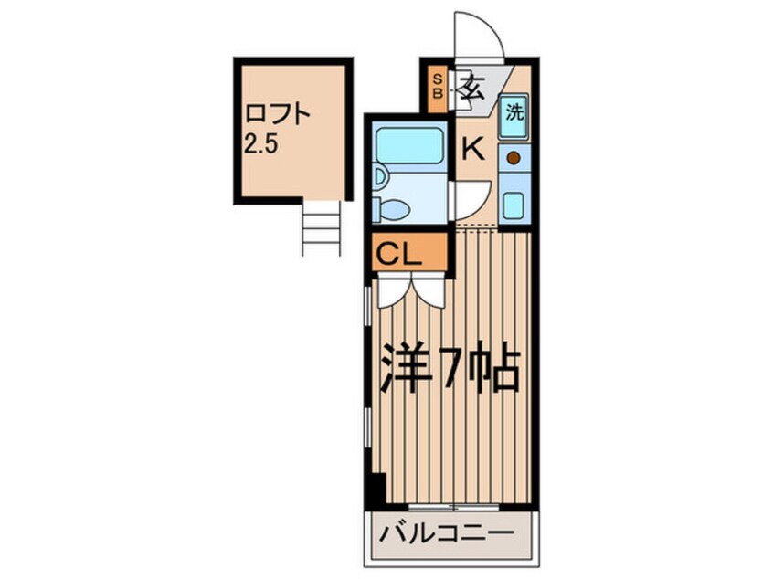 間取図 ザ・ヨ－コ・サクラダイ