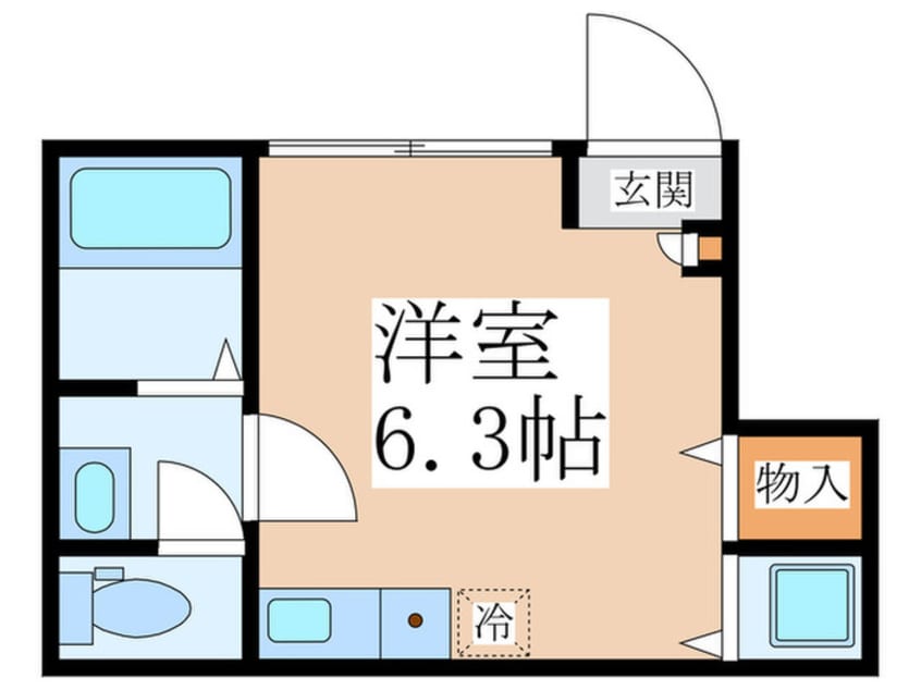 間取図 エクセルコート武蔵関