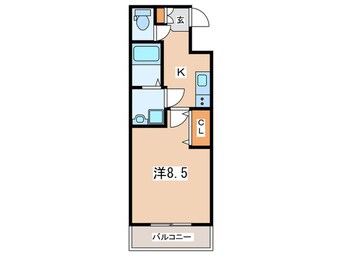 間取図 仮）浜町３丁目計画
