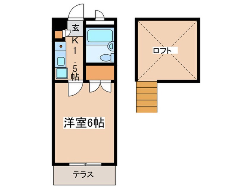 間取図 コスモ