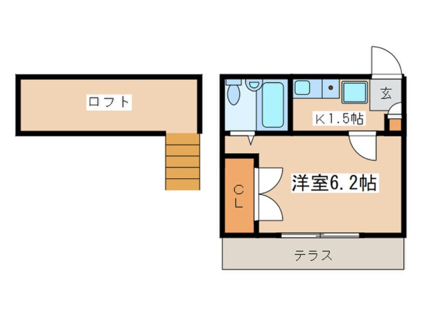 間取図 コスモ