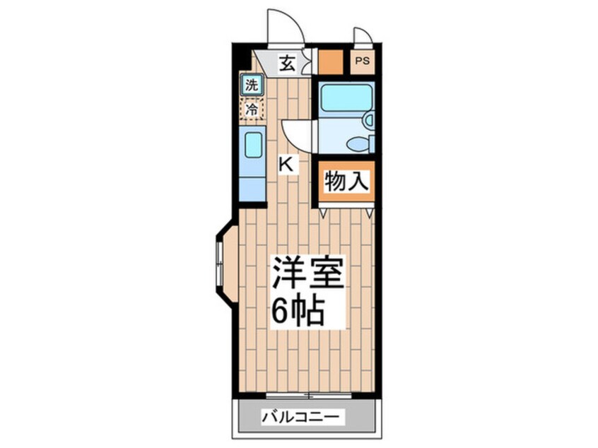 間取図 ３５西調布