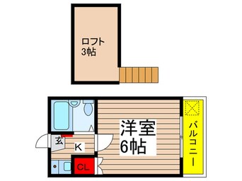 間取図 サンパレス市川