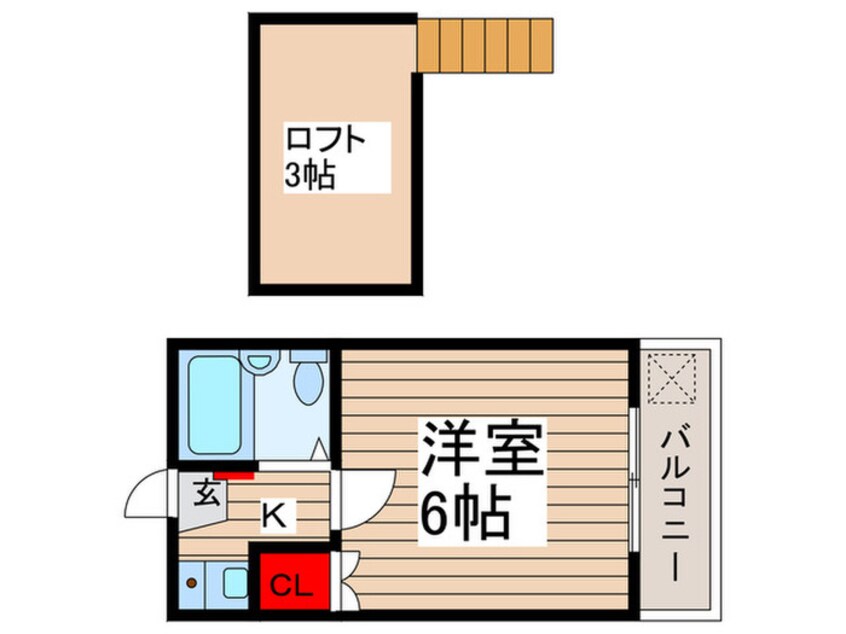 間取図 サンパレス市川