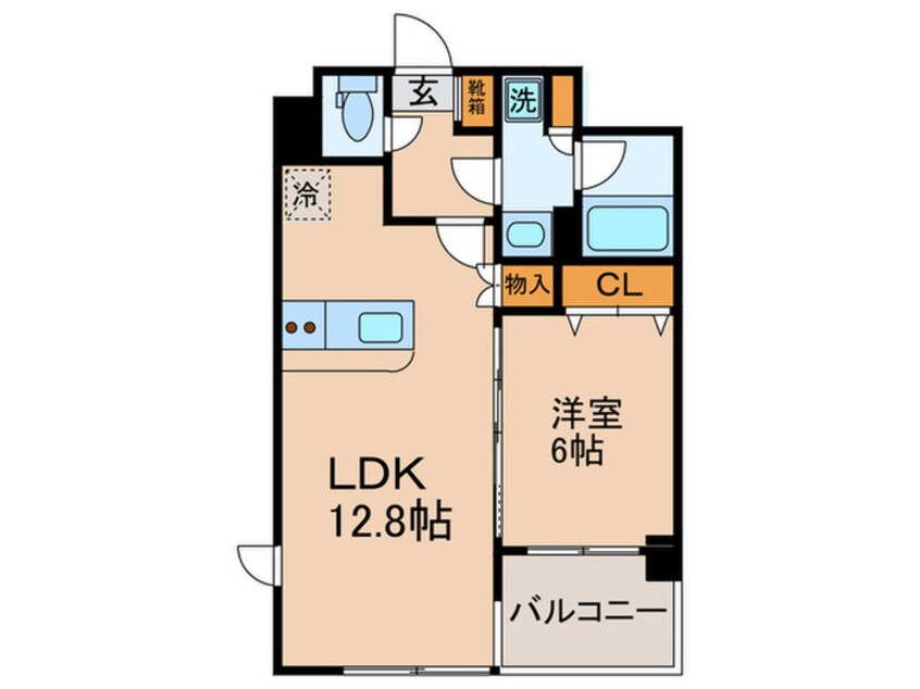 間取図 ドゥーエ月島