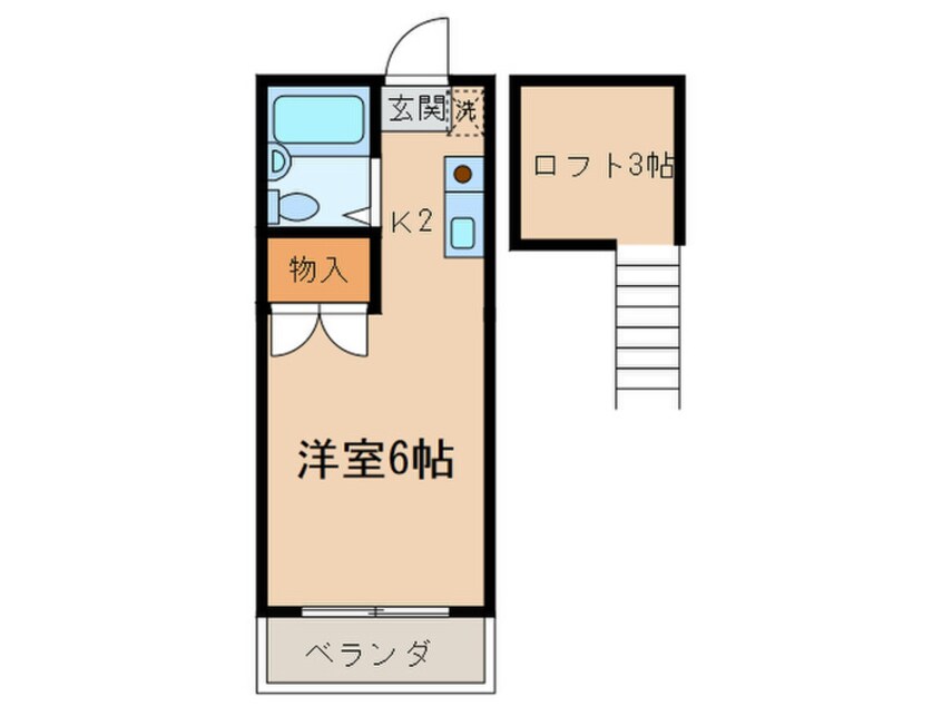 間取図 ラ・シャンブル