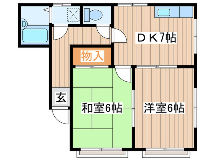 間取図 ノイエスハウゼス