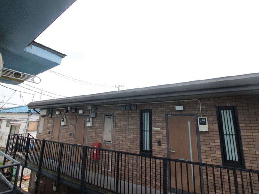 室内からの展望 佐々木アパ－ト