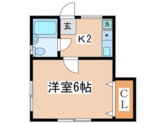 間取図 コーポ武井