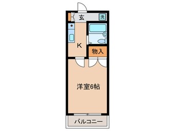 間取図 クレセントハウスⅡ