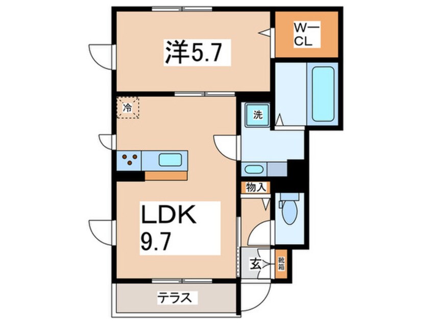 間取図 グレイスコート