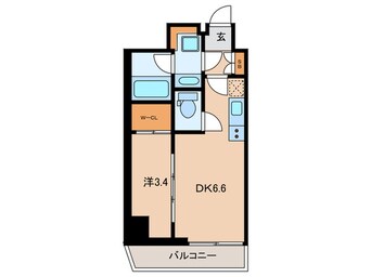 間取図 ライオンズフォーシア芝公園