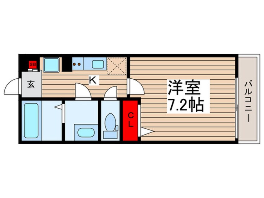 間取図 ヴィラ船橋Ⅱ