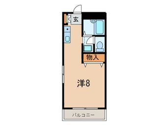 間取図 ヴェッセル飛鳥山