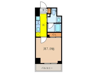 間取図 バウスフラッツ住吉